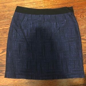 Banana Republic Blue Skirt Size 2